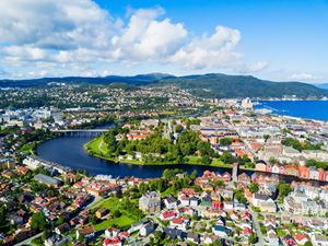 Oversiktsbilde av Trondheim
